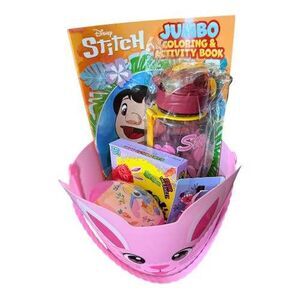 Girls Stitch Easter Basket Lot